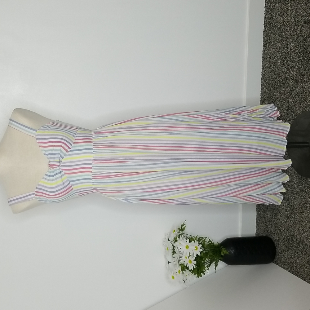 Forever 21 Pastel Striped Dress Small NWT  3/$15
